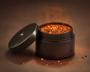 Cosmic Stardust Cosmetic Container