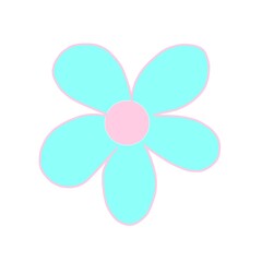 flower illustrator icon