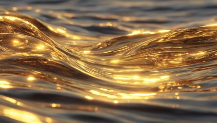 Golden water ripples (3)