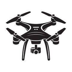 Drone silhouette vector D99