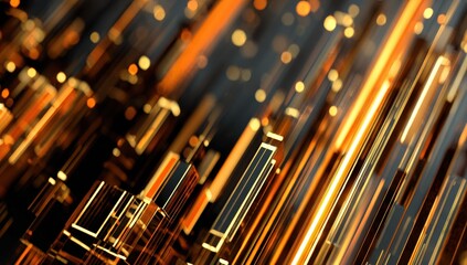 Abstract digital city