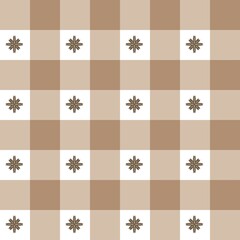 Seamless plaid pattern	