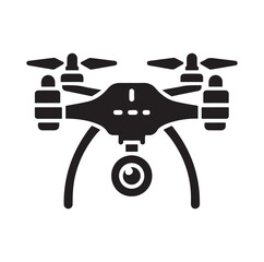 Drone silhouette vector D99
