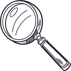 vector magnifying glass