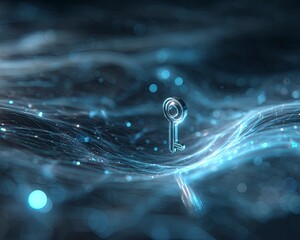 Quantum Key Accessing the Future