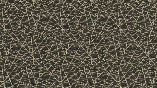Abstract felted animation of textile jacquard pattern
