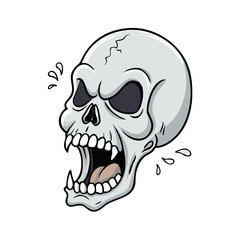 screaming-skull