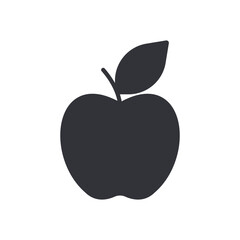 Apple icon. Education symbol modern, simple, vector, icon for website design, mobile app, ui. Vector Illustration