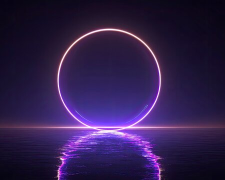 Neon Portal to the Future