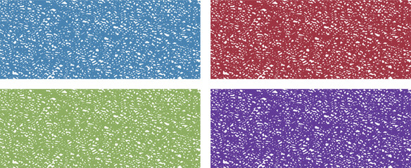 Fototapeta premium Pattern Background Vector Illustration – Blue Ice Cold Texture with Snowflakes, Stars, Holiday Decoration, Bubbles, Light Effects, Xmas Art Wallpaper Set for Seasonal Design, Festive Sky Card.