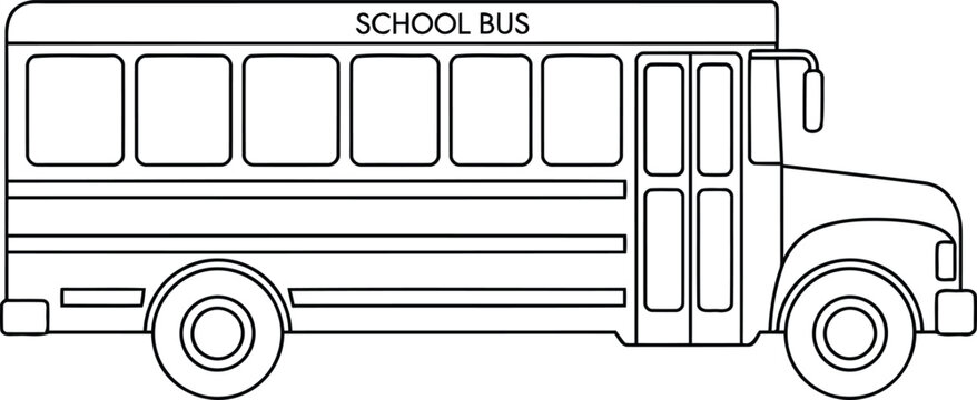 Bus Outline Images – Browse 104,724 Stock Photos, Vectors, and Video ...