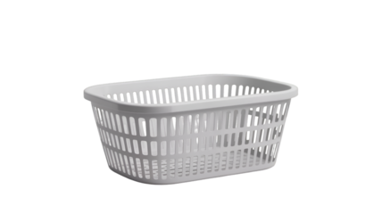 empty shopping basket isolated