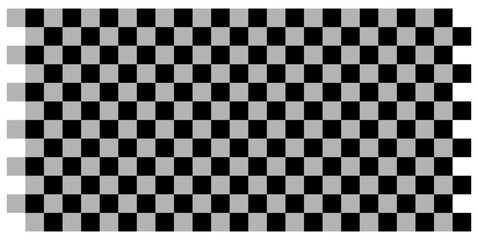 A high-resolution, seamless grayscale checkered pattern.