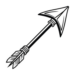 Decorative vintage arrow