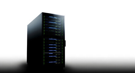 Server Tower Rack System in Data Center Environment