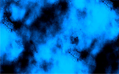  Abstract glowing cyan smoke texture on a dark black background. Atmospheric and mysterious effect. Vibrant turquoise tones resemble mist, fog, or ethereal fire, producing a surreal and futuristic