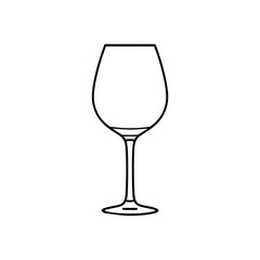 Elegant Celebration with Wine Glass