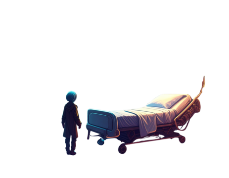 Healthcare & telemedicine illustration (transparent PNG pack)   - Powered by Adobe