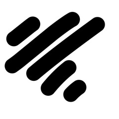 vector illustration of a black and white icon with pictogram