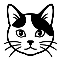 Calico Cat Face