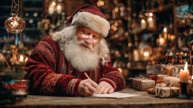 Santa Claus Writing Images – Browse 65,582 Stock Photos, Vectors