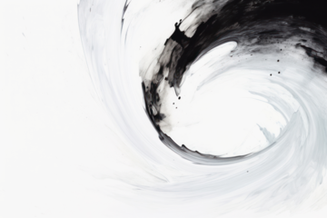 Abstract swirling pastel vortex png paint texture overlay, transparent background