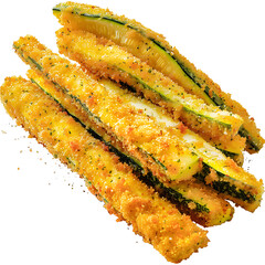 Crispy Baked Zucchini Sticks with Golden Bread Crumbs