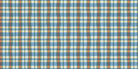Seamless retro pattern. Geometric background with lines, check.  Checked design for wallpaper, background, fabric, clothes. Endless repeat backdrop.