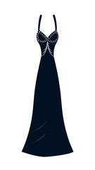 a black dress with a black dress on it jpg