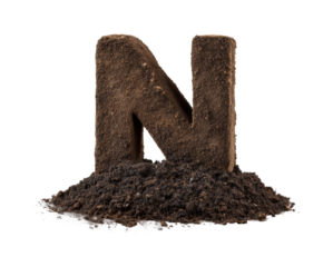 Nutrient symbol in soil agriculture field infographic natural environment view isolated on transparent background, png