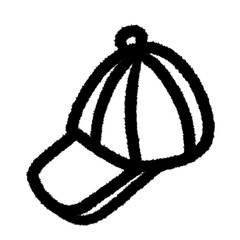 a cap png outline, cute cartoon handdraw clipart kids doodle element hand drawn doodle, handwriting clipart, kawaii kids drawing, funny character, childlike sketch, handwritten words,