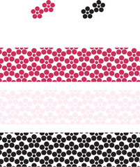 Japanese flower pattern material 11