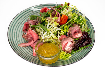 salad with vegetables and cheese