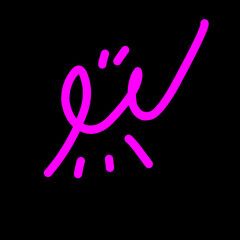 vector illustration of a female symbol