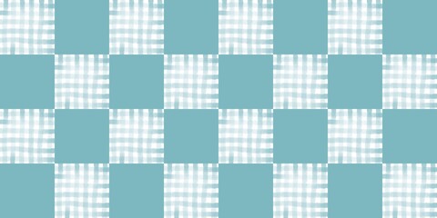 Plaid background painting. Pastel color. Minimal style
