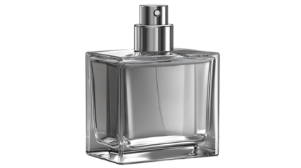 perfume bottle isolated on white