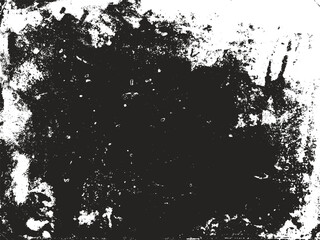 Gritty grunge texture background, Black and white abstract distressed overlay, Aged vintage texture with scratches