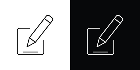 Edit text icons. vector symbol illustrations.