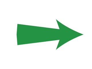 Vibrant Green Arrow Graphic Pointing Right on a Plain Black Background, Illustrating Direction and Navigation.
