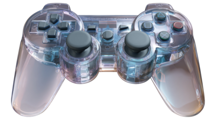 Transparent video game controller