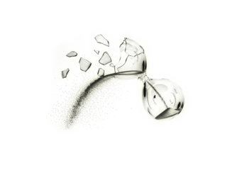 Hourglass symbolizes time slipping away, a reminder of mortality and the ephemeral nature of existence, urging us to seize the moment now