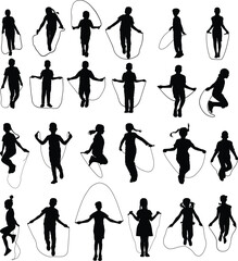 Obraz premium silhouettes of people vector