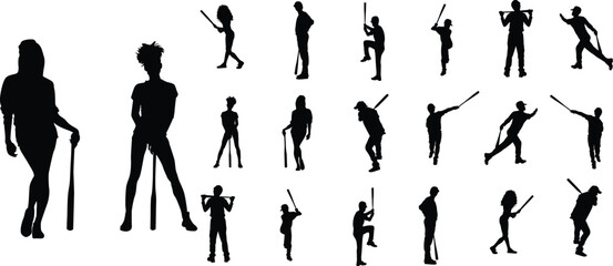 silhouette of a woman