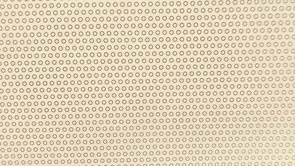 seamless pattern of small outlined black circles on beige paper background perfect for modern design texture or wallpaper