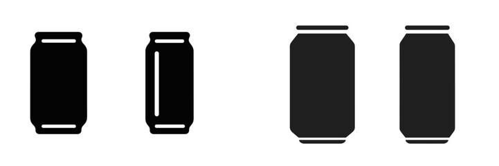 Cylindrical Containers with Lids, Minimalist flat design