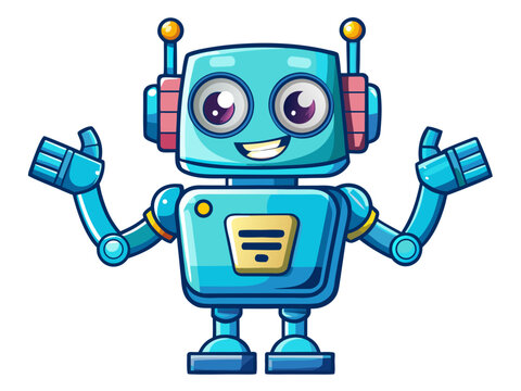 A retro red tin toy robot with a mobile phone is a fun and cute vintage cartoon machine illustration . Robot transformer cartoon vactor