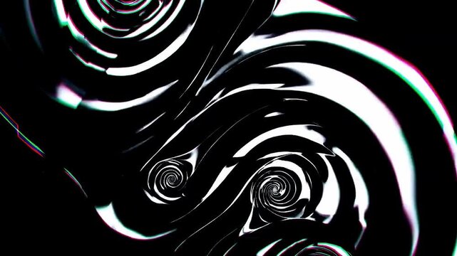 幾何学的でモダンなループアニメーション