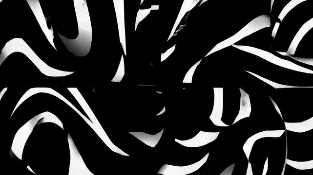 幾何学的でモダンなループアニメーション