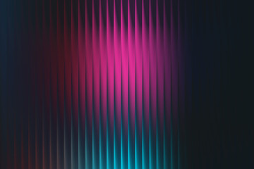 abstract ribbed gradient background with glass texture and vibrant neon blur effect, modern colorful digital design for wallpapers and creative projects