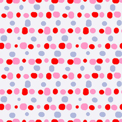 Dots Party Birthday Valentines Day Seamless Repeat
